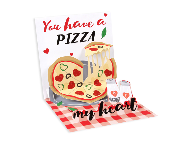$0 PIZZA MY HEART Have a Swell Holiday 2008 Gift Card