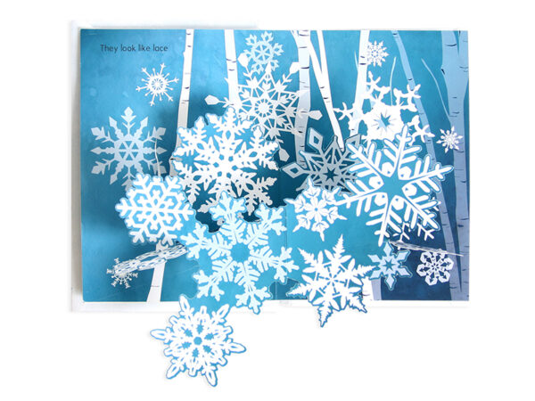 FLURRY: A MINI SNOWFLAKES POP-UP BOOK - Up With Paper