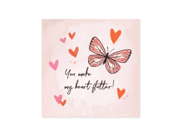HEART FLUTTER - Up With Paper